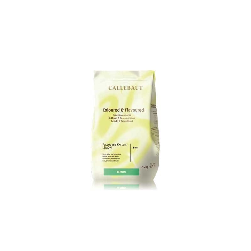 Callebaut - czelolada o smaku limonki 37,8 % kakao