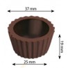 Kieliszek z czekolady deserowej Clasic